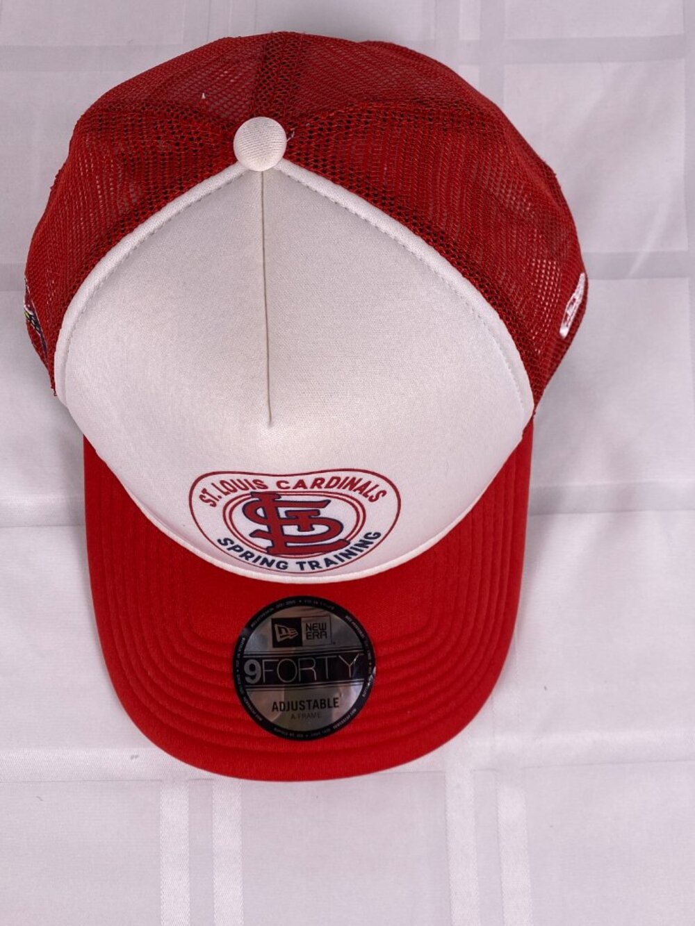 St Louis cardinals Spring Training Women's A-Frame style hat. Red/Wht adjustable - Picture 4 of 10